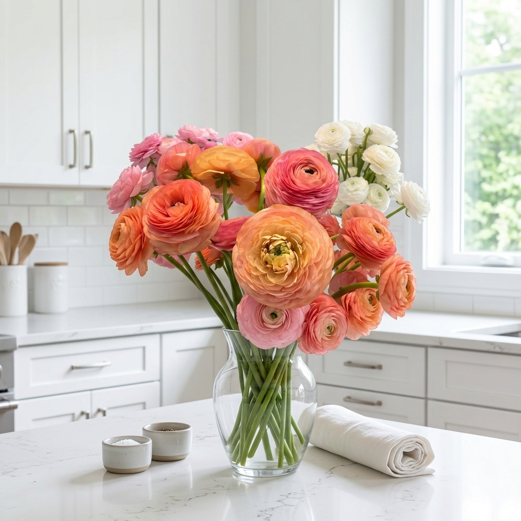 Ranunculus Elegance - Salmone - 2/3