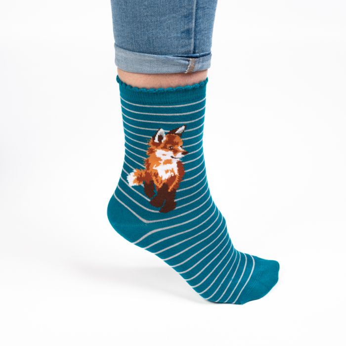 Women's Socks - Fox - Born to be Wild