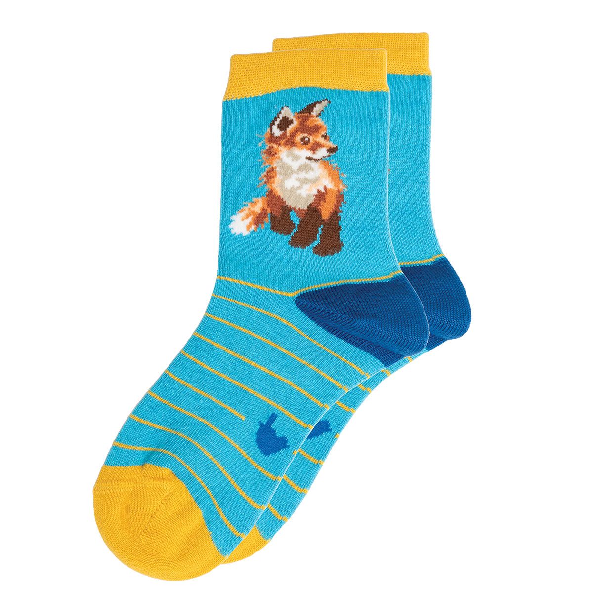 Children's Socks - Fox - Born to be Wild - 27-30