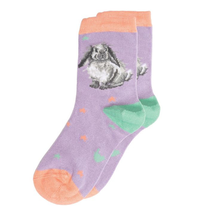 Children's Socks - Rabbit - Rosie - 23-26