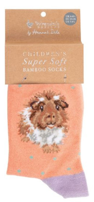 Children's Socks - Guinea pig - Grinny Pig - 23-26