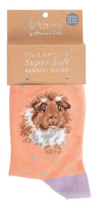 Children's Socks - Guinea pig - Grinny Pig - 27-30