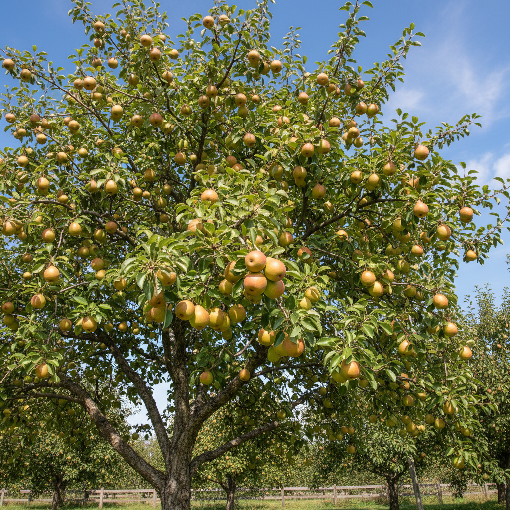 Semi Dwarf Pear Tree – ‘Clapp’s Favourite’