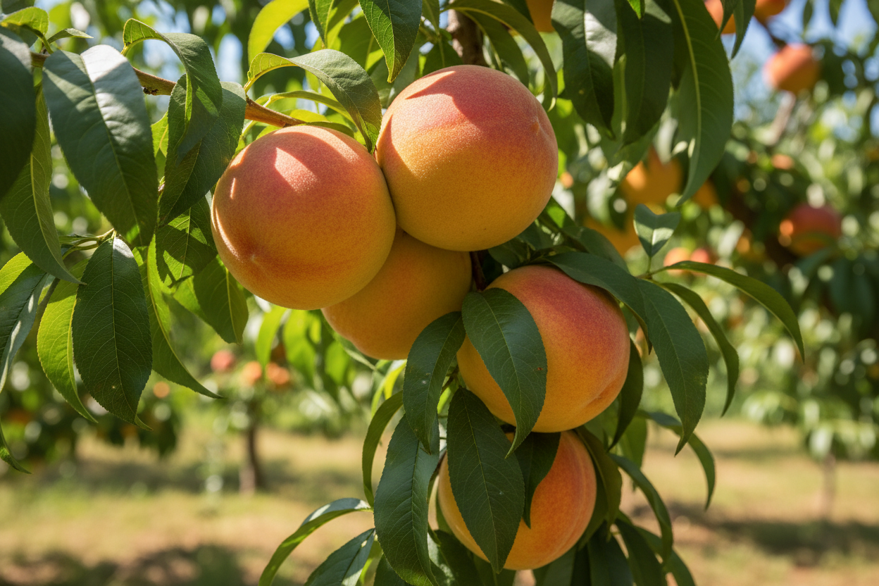Semi Dwarf Peach Tree - ‘Charles Ingouf’