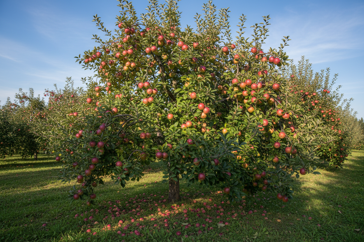 Semi Dwarf Apple Tree – ‘Jonathan’