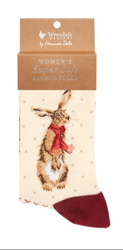 Női zokni – Nyuszi – Winter Hare