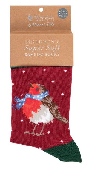 Children's Socks - Robin - Season's Tweetings - 27-30