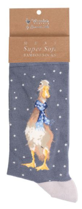 Chaussettes pour hommes - Canard - Écharpes de Noël