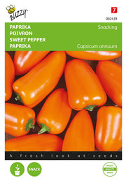 Paprika - Snacken - 6 Samen