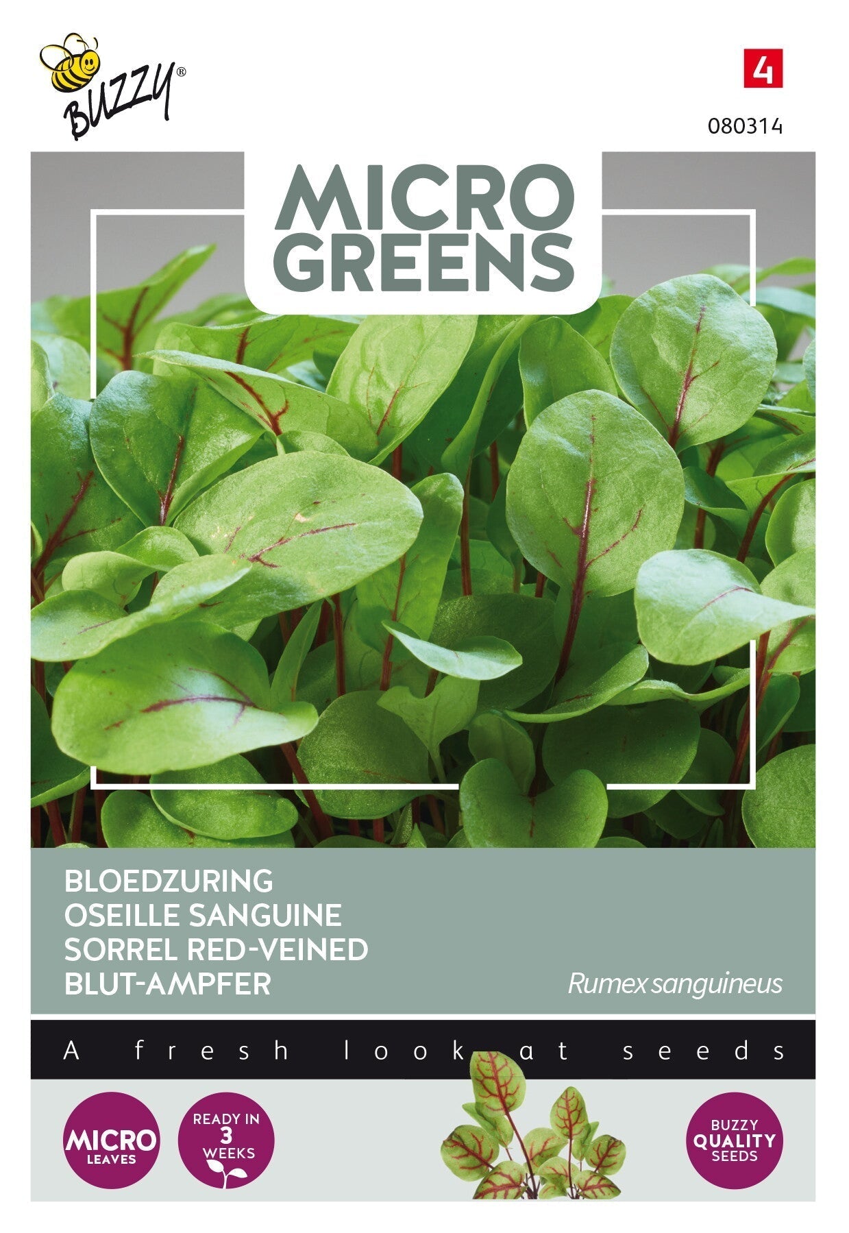 Sorrel Red - Veined - 0,5g