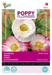 Mohnblumen - Shirley Gemischt - 1g