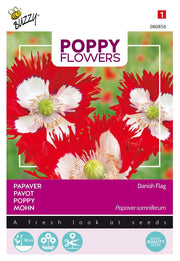 Fleurs de Coquelicot - Drapeau Danois - 0,75g