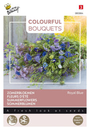 Fleurs d'été - Bleu royal - 3g