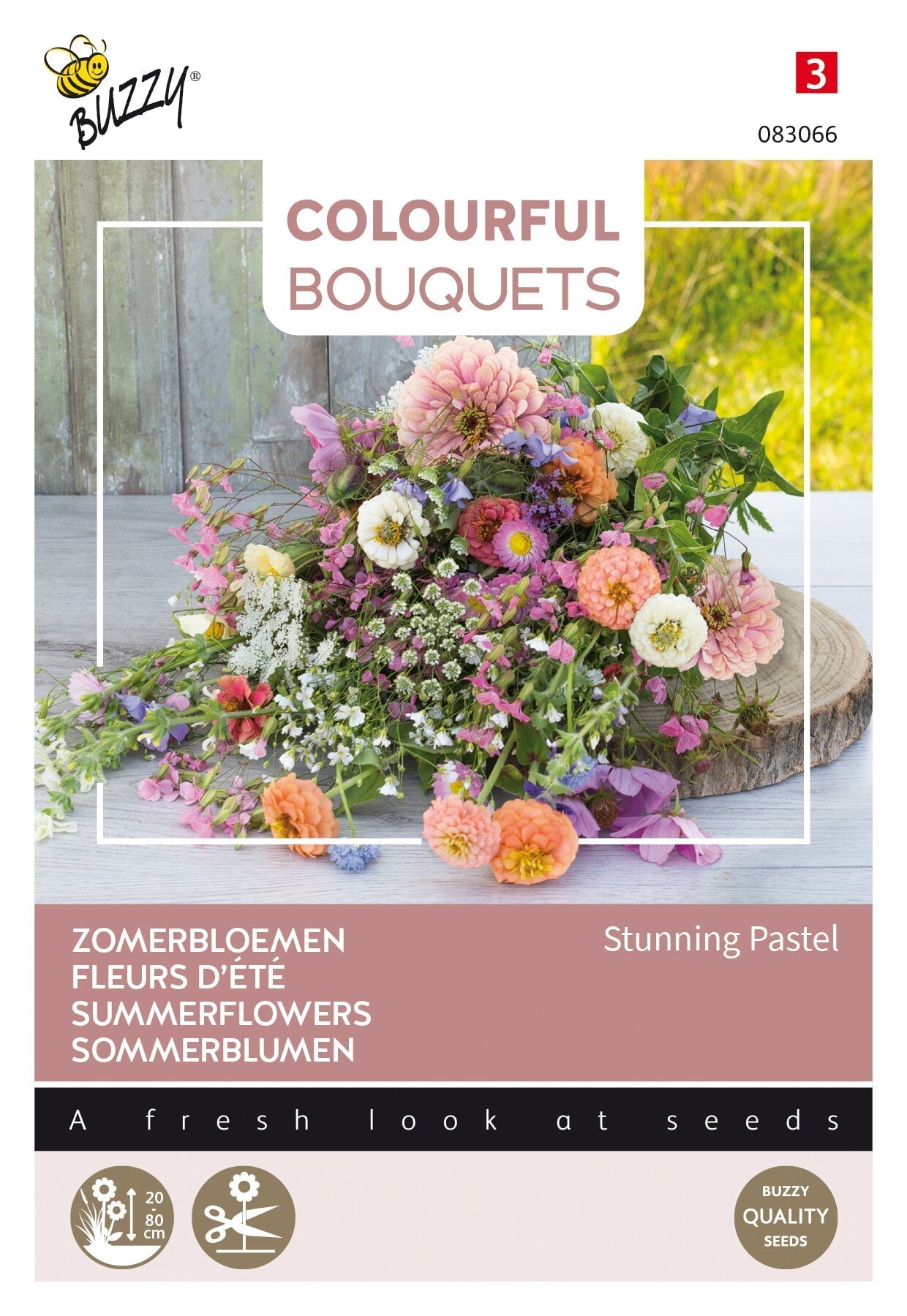 Summer Flowers - Stunning Pastel - 3g