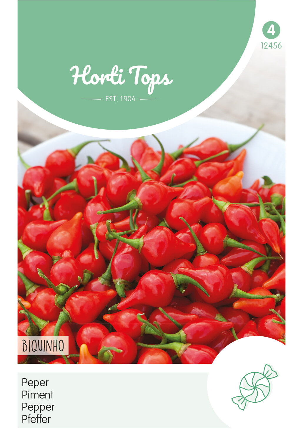 Pepper - Biquinho - 10 Seeds