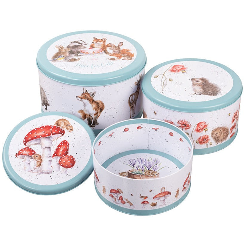 Cake Tin Nest - Country Set-2