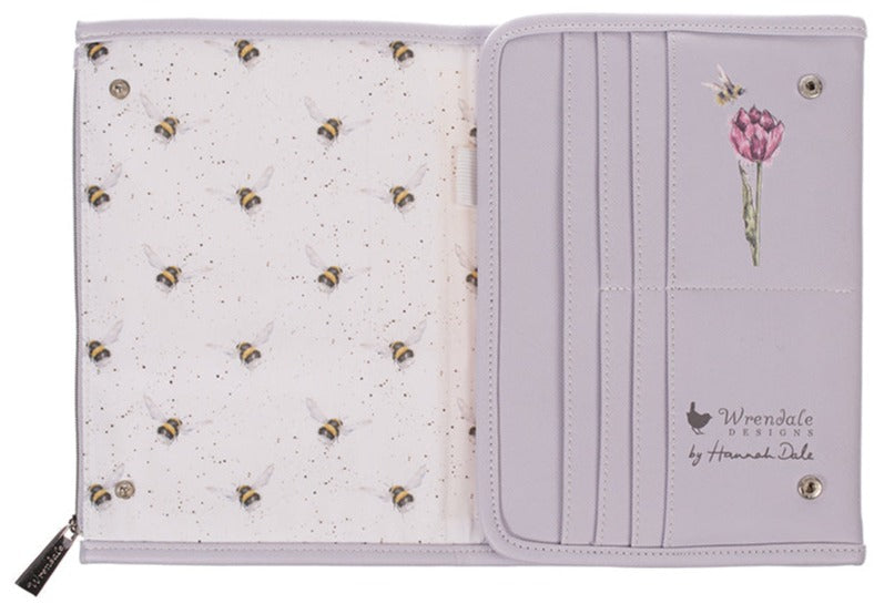 Portefeuille de carnet - Abeille
