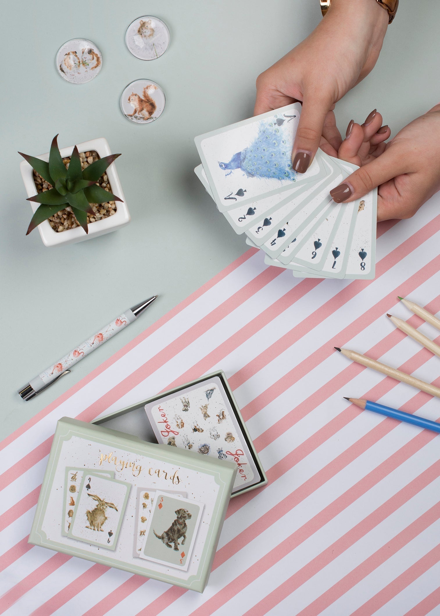 Ensemble de cartes à jouer